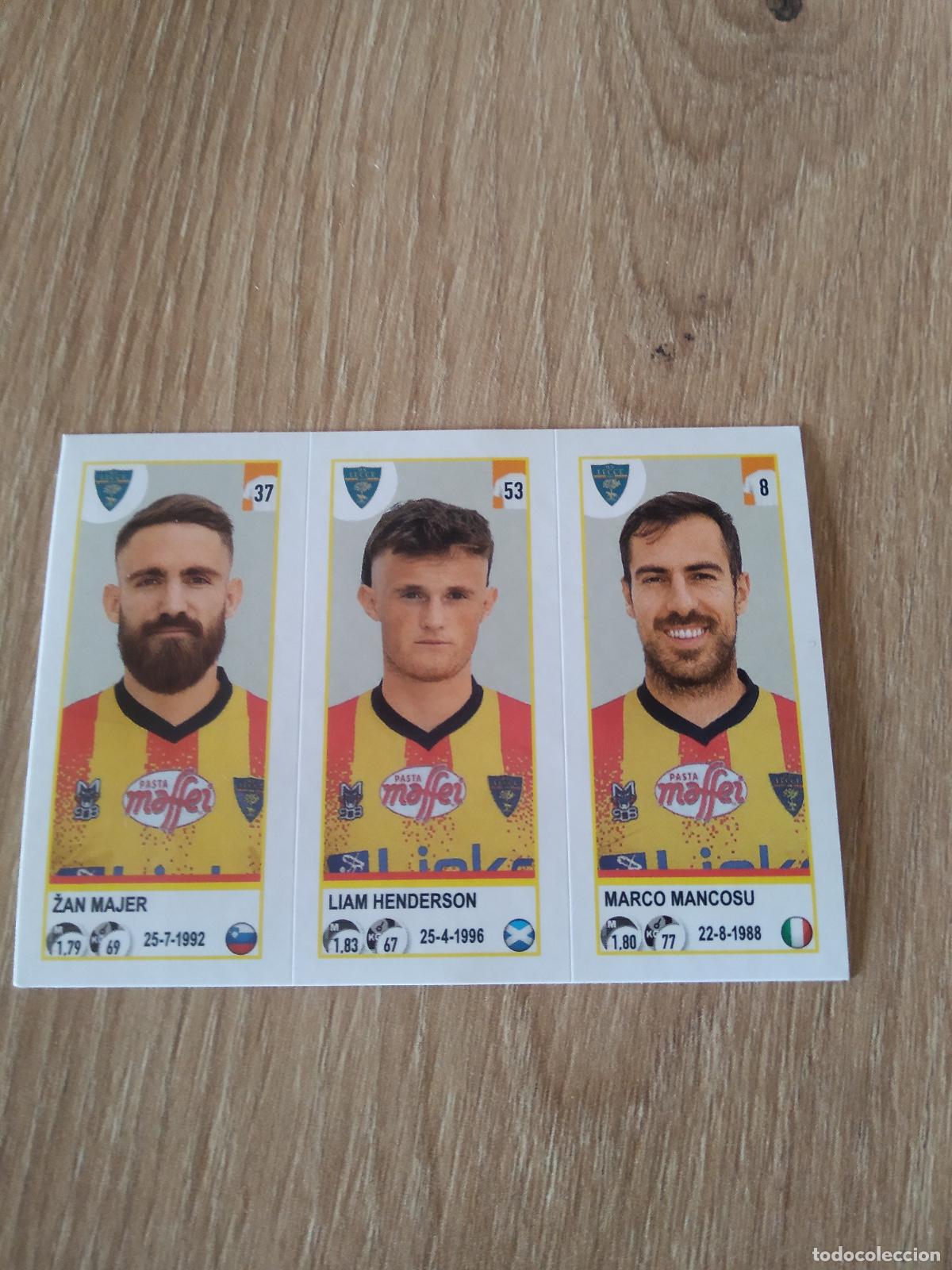 Cromos de f&uacute;tbol: 649 MAJER HENDERSON MANCOSU LECCE CROMO FUTBOL PANINI LIGA ITALIA 20-21 CALCIATORI 2020-2021