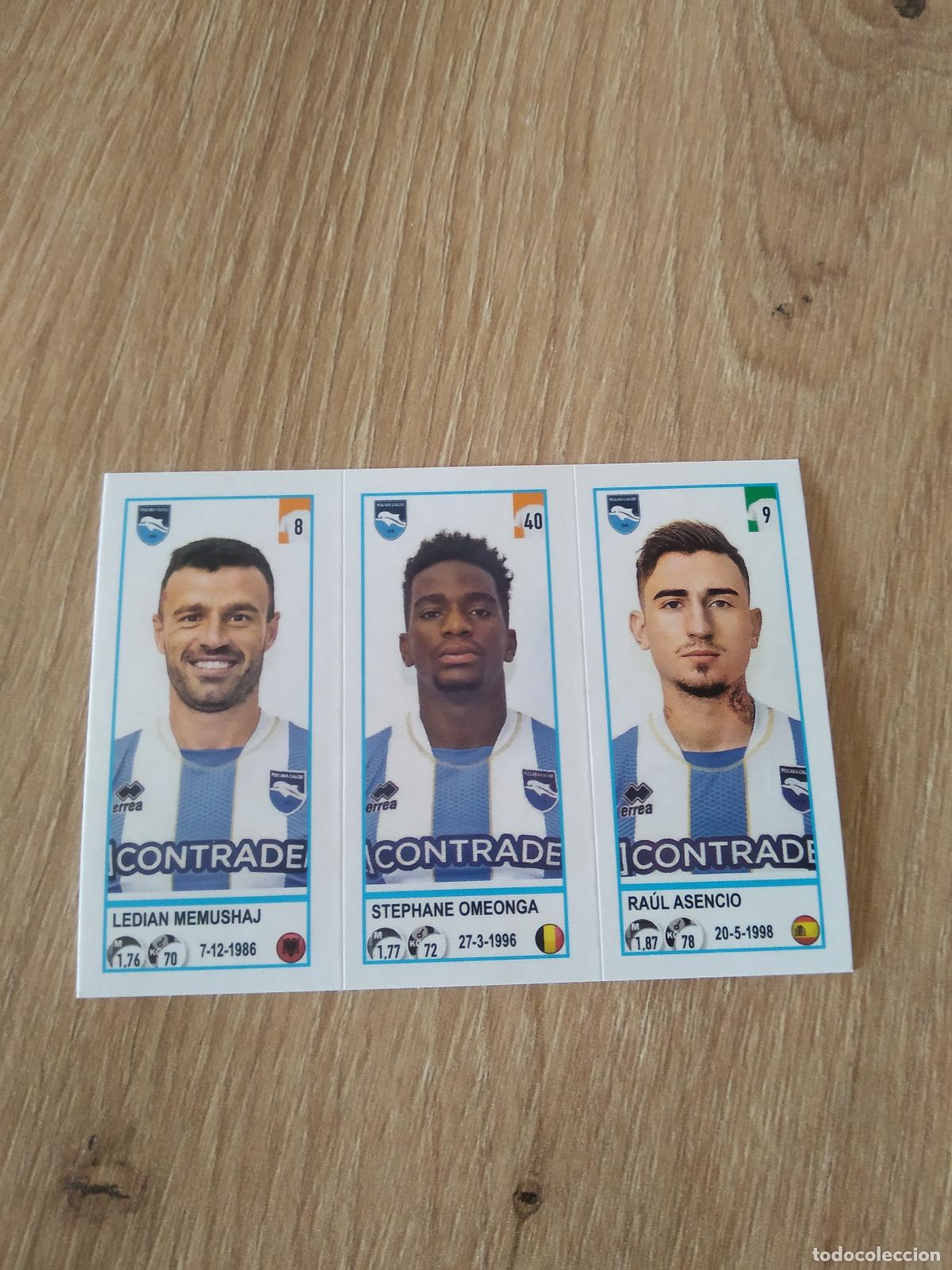 Cromos de f&uacute;tbol: 671 MEMUSHAJ OMEONGA ASENCIO PESCARA CROMO FUTBOL PANINI LIGA ITALIA 20-21 CALCIATORI 2020-2021