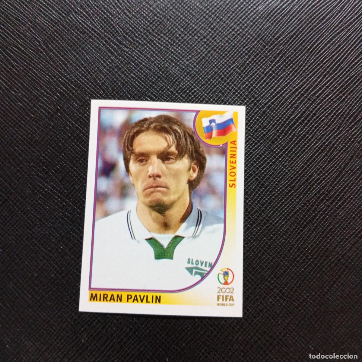 Cromos de f&uacute;tbol: 125 MIRAN PAVLIN ESLOVENIA PANINI 2002 MUNDIAL KOREA FUTBOL 02 CROMO - SIN PEGAR - A156 PG415
