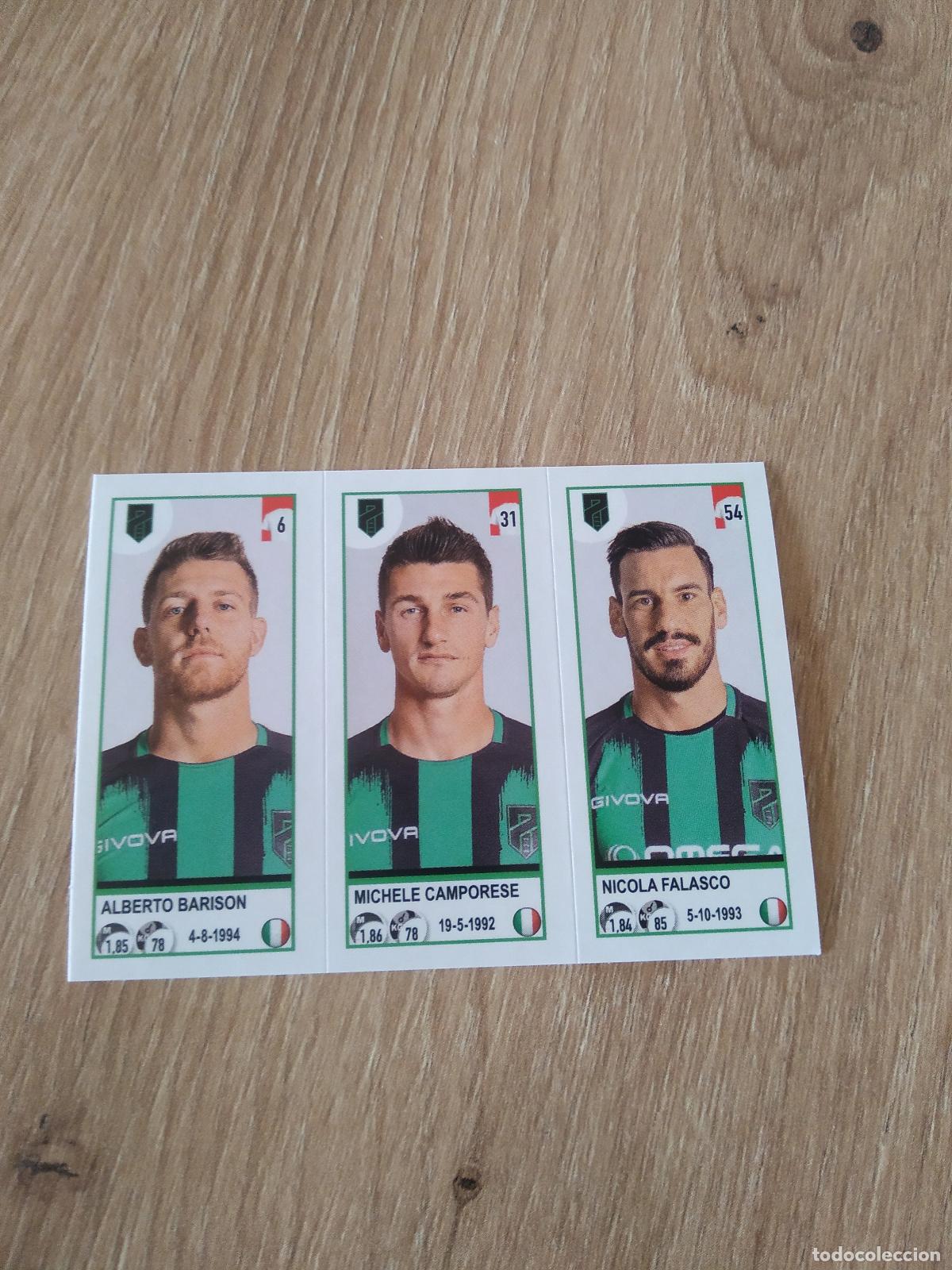 Cromos de f&uacute;tbol: 682 BARISON CAMPORESE FALASCO CROMO FUTBOL PANINI LIGA ITALIA 20-21 CALCIATORI 2020-2021