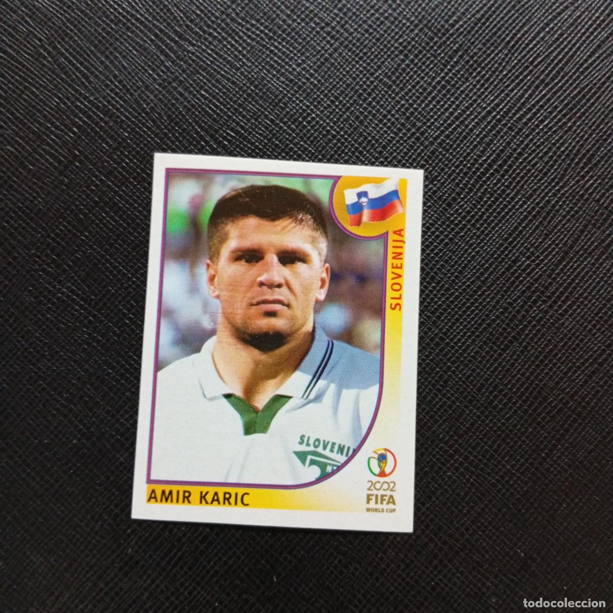 Cromos de f&uacute;tbol: 126 AMIR KARIC ESLOVENIA PANINI 2002 MUNDIAL KOREA FUTBOL 02 CROMO - SIN PEGAR - A156 PG415