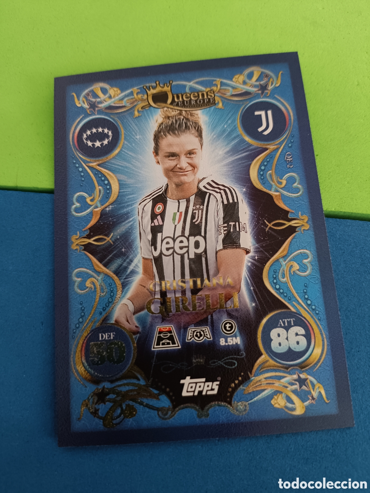 Cromos de f&uacute;tbol: Topps Match Attax 2025 2026 25 26 - Queens of Europe QE 2 Girelli