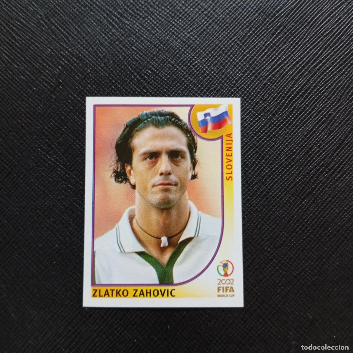 Cromos de f&uacute;tbol: 128 ZLATKO ZAHOVIC ESLOVENIA PANINI 2002 MUNDIAL KOREA FUTBOL 02 CROMO - SIN PEGAR - A156 PG424