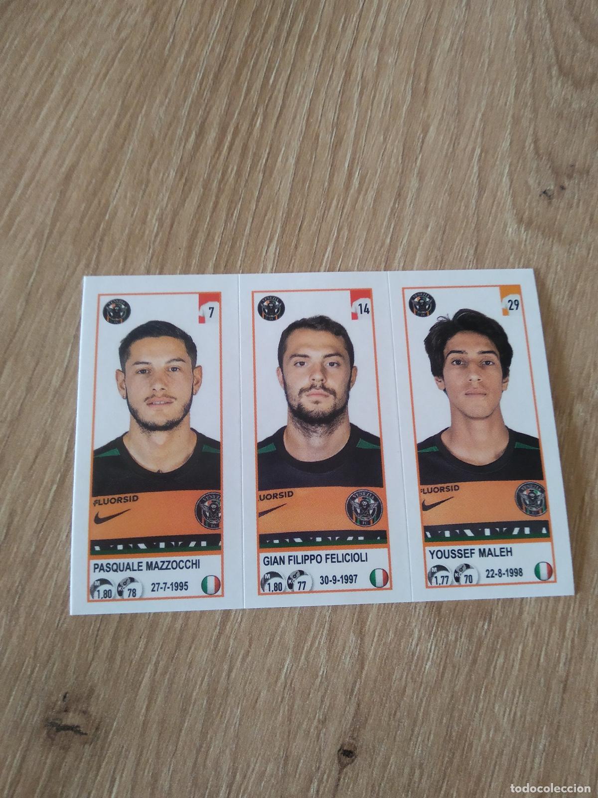 Cromos de f&uacute;tbol: 718 MAZZOCCHI FELICIOLI MALEH CROMO FUTBOL PANINI LIGA ITALIA 20-21 CALCIATORI 2020-2021