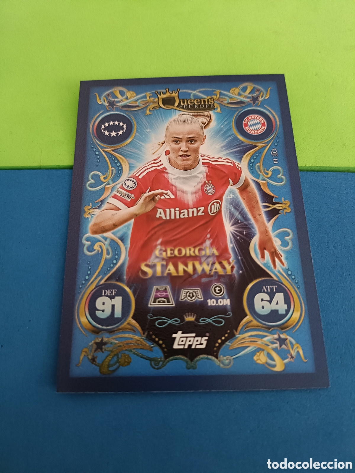Cromos de f&uacute;tbol: Topps Match Attax 2025 2026 25 26 - Queens of Europe QE 14 Stanway