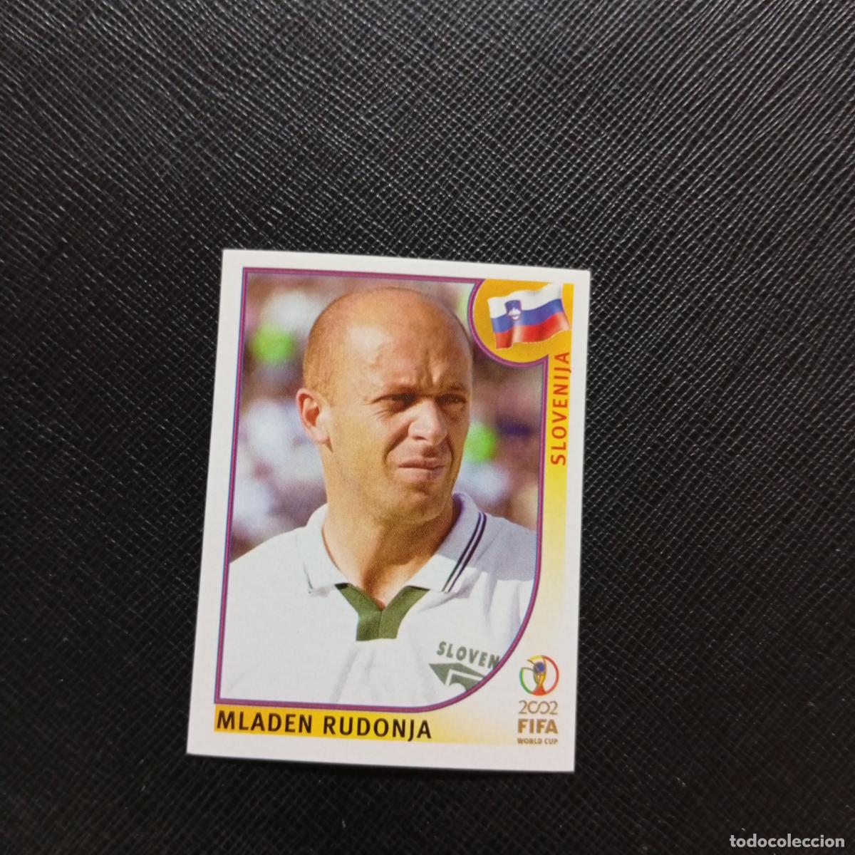 Cromos de f&uacute;tbol: 130 MLADEN RUDONJA ESLOVENIA PANINI 2002 MUNDIAL KOREA FUTBOL 02 CROMO - SIN PEGAR - A156 PG424