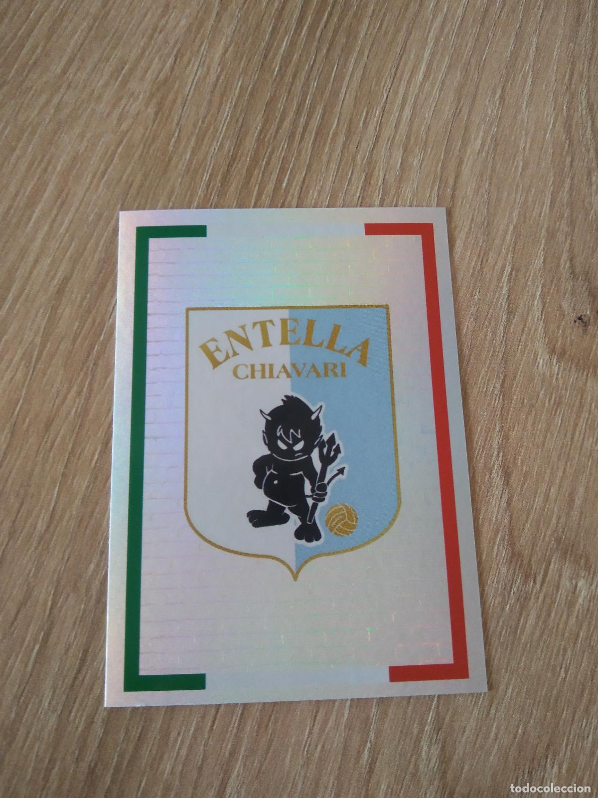 Cromos de f&uacute;tbol: 722 ESCUDO ENTELLA CHIAVARI CROMO FUTBOL PANINI LIGA ITALIA 20-21 CALCIATORI 2020-2021
