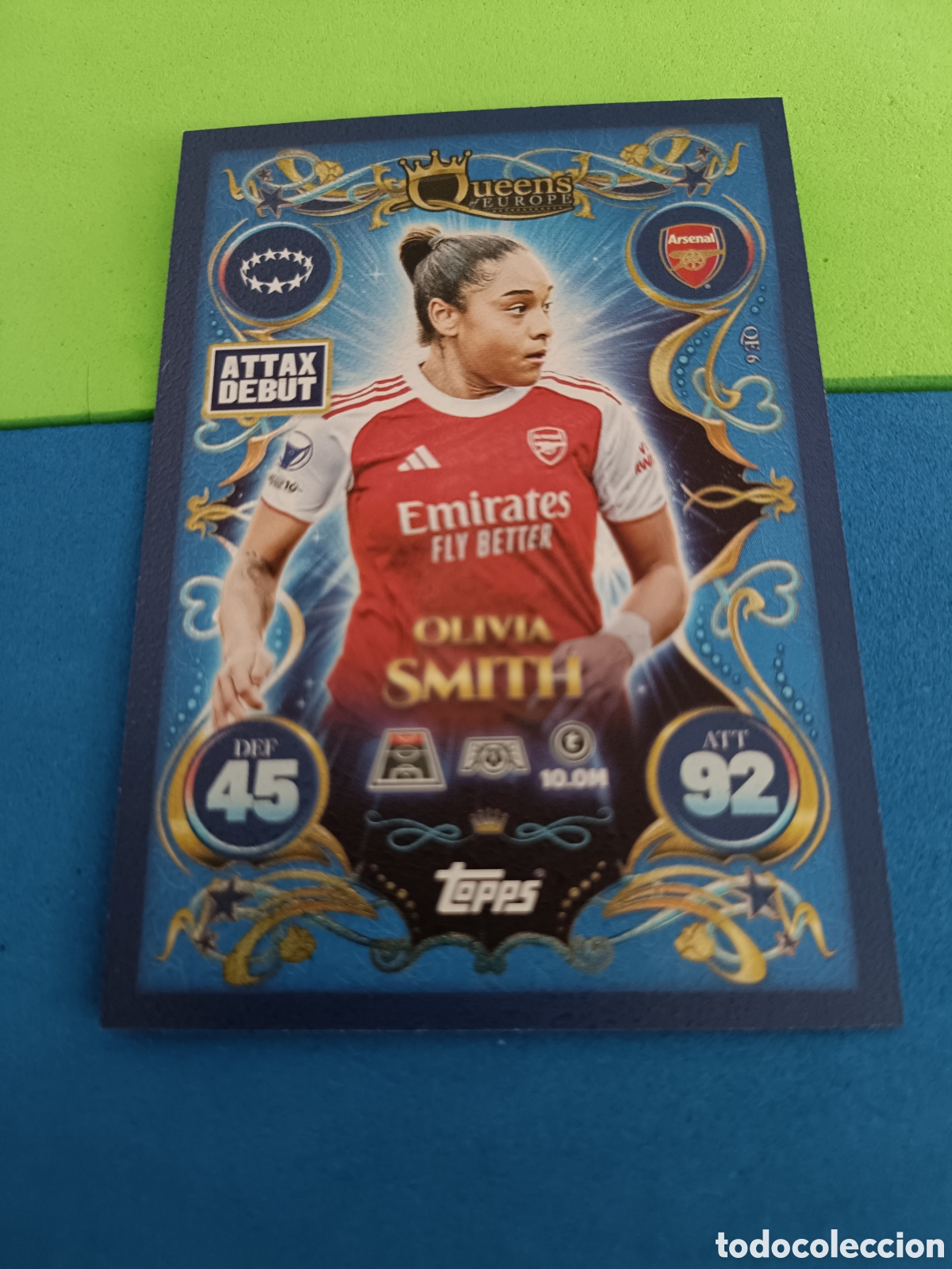 Cromos de f&uacute;tbol: Topps Match Attax 2025 2026 25 26 - Queens of Europe QE 6 Olivia Smith
