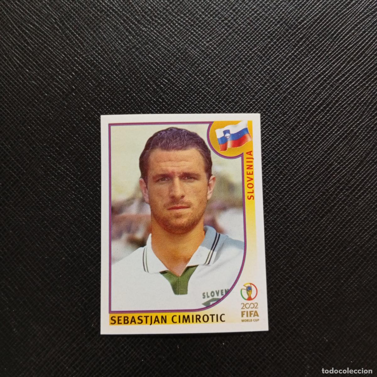Cromos de f&uacute;tbol: 132 SEBASTJAN CIMIROTIC ESLOVENIA PANINI 2002 MUNDIAL KOREA FUTBOL 02 CROMO - SIN PEGAR - A156 PG424