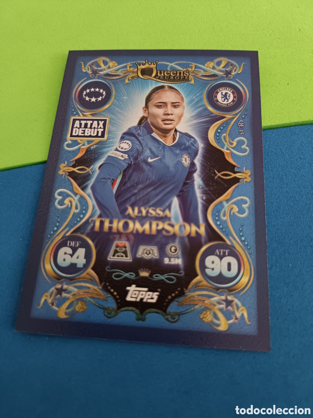 Cromos de f&uacute;tbol: Topps Match Attax 2025 2026 25 26 - Queens of Europe QE