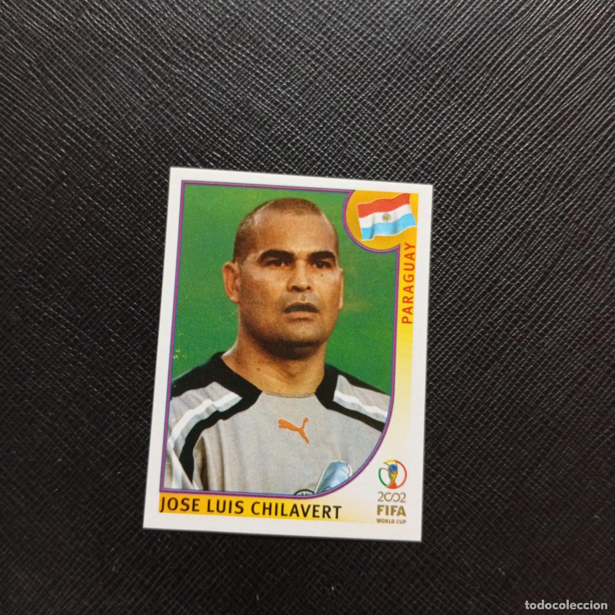 Cromos de f&uacute;tbol: 135 CHILAVERT PARAGUAY PANINI 2002 MUNDIAL KOREA FUTBOL 02 CROMO - SIN PEGAR - A156 PG424