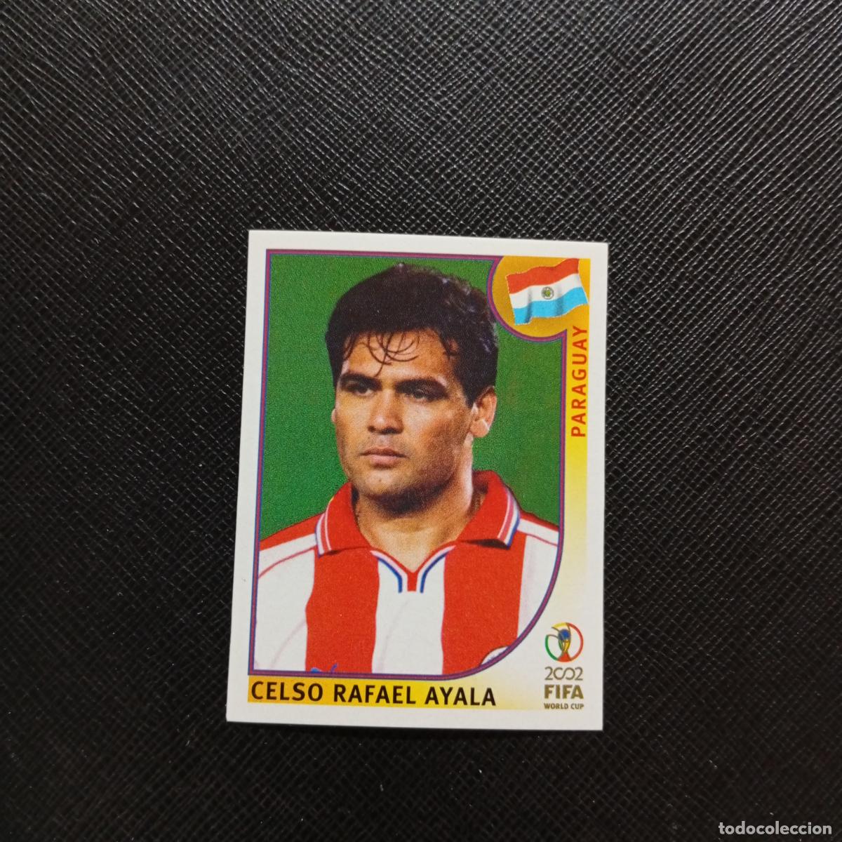 Cromos de f&uacute;tbol: 138 AYALA PARAGUAY PANINI 2002 MUNDIAL KOREA FUTBOL 02 CROMO - SIN PEGAR - A156 PG424