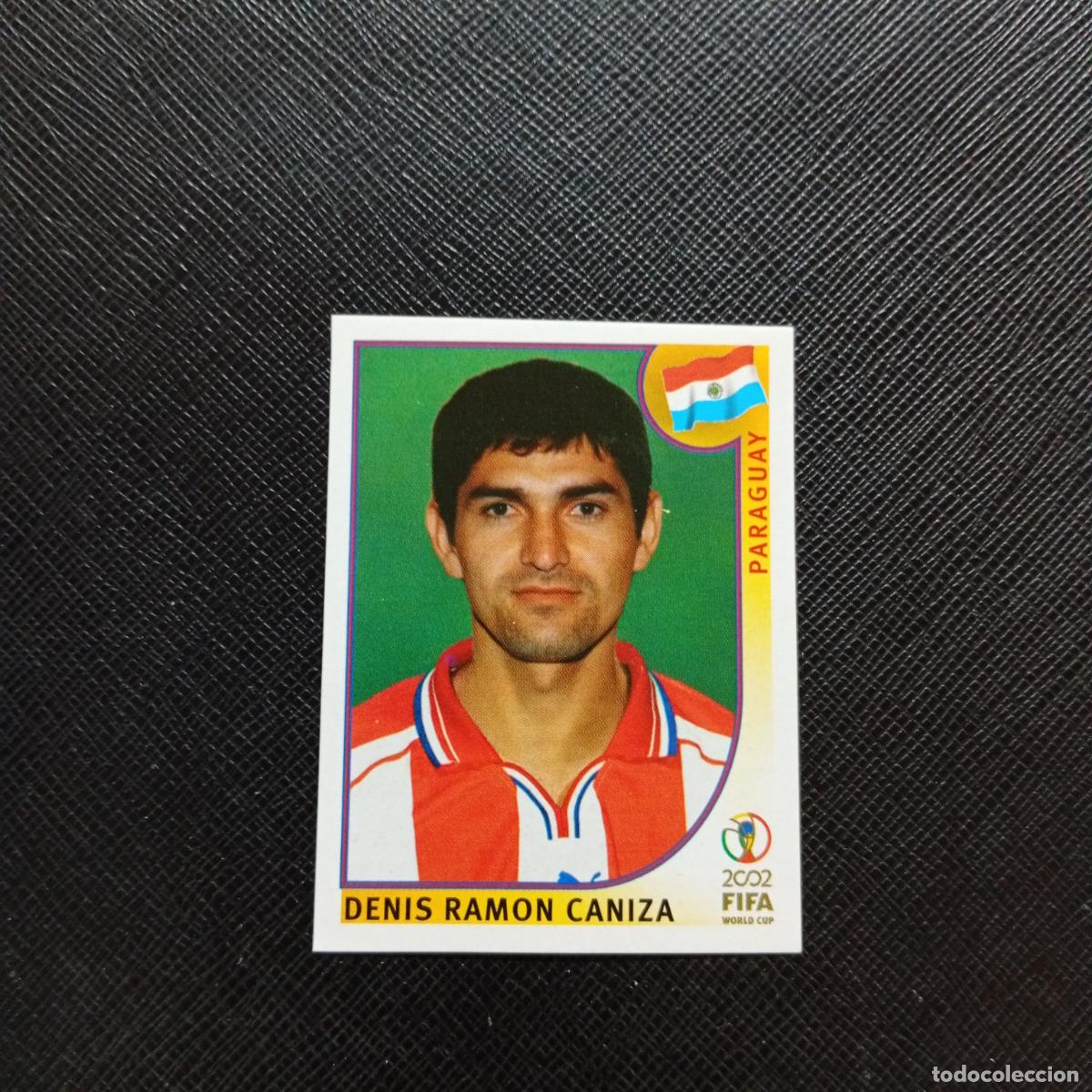 Cromos de f&uacute;tbol: 140 CANIZA PARAGUAY PANINI 2002 MUNDIAL KOREA FUTBOL 02 CROMO - SIN PEGAR - A156 PG433
