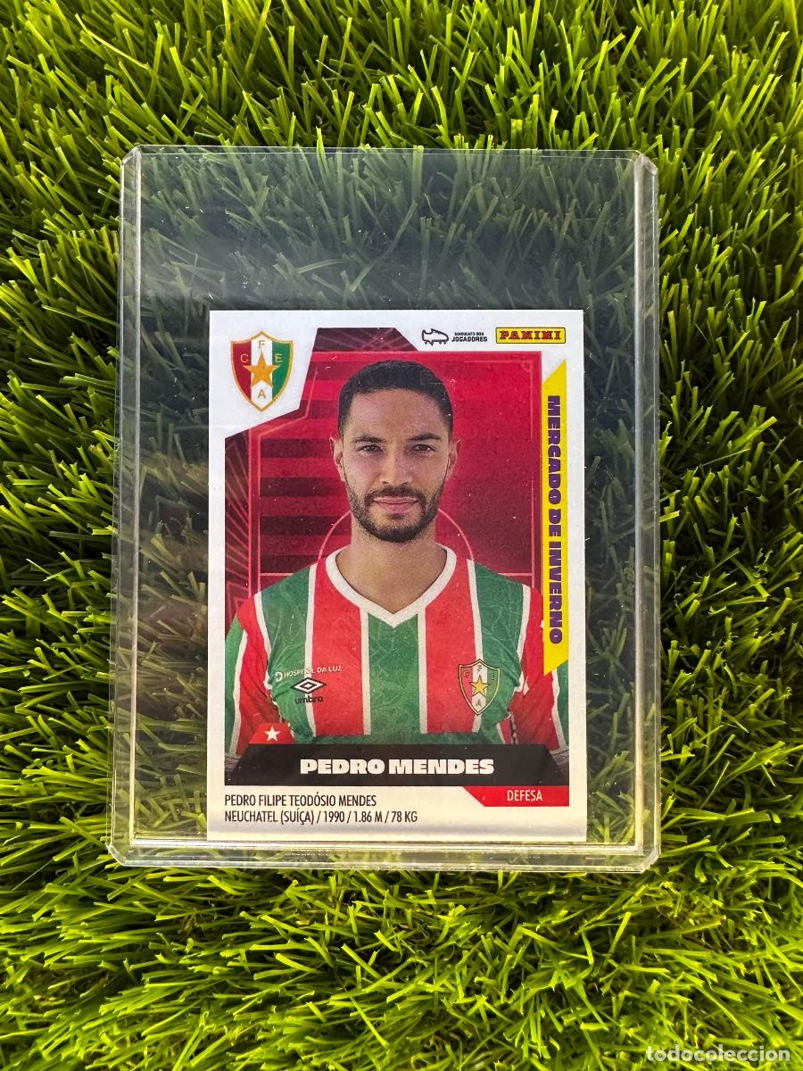 Cromos de f&uacute;tbol: N&ordm; 456 Pedro Mendes Mercado de Invierno Estrela Da Amadora Futebol Liga Portuguesa 23 24
