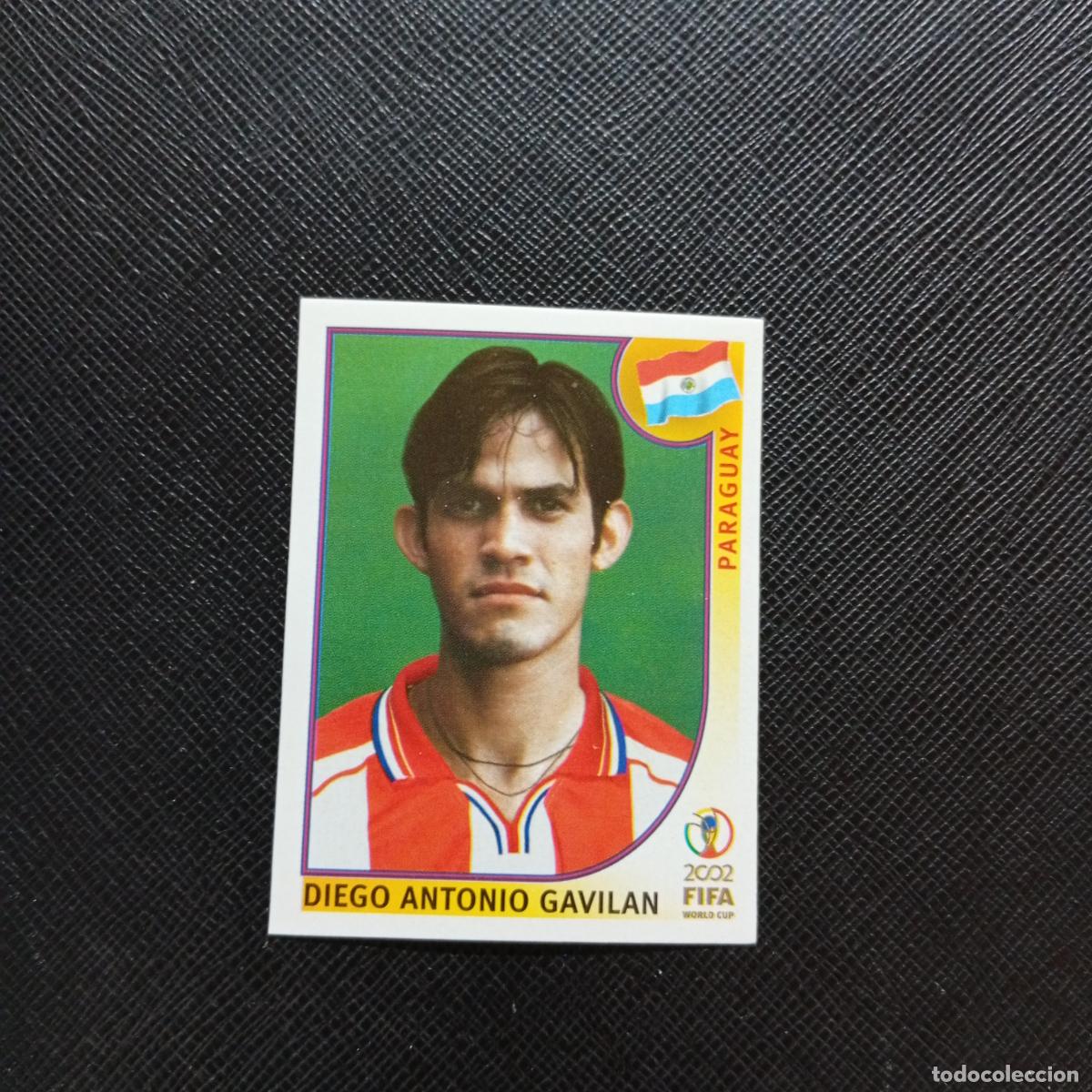 Cromos de f&uacute;tbol: 141 GAVILAN PARAGUAY PANINI 2002 MUNDIAL KOREA FUTBOL 02 CROMO - SIN PEGAR - A156 PG433