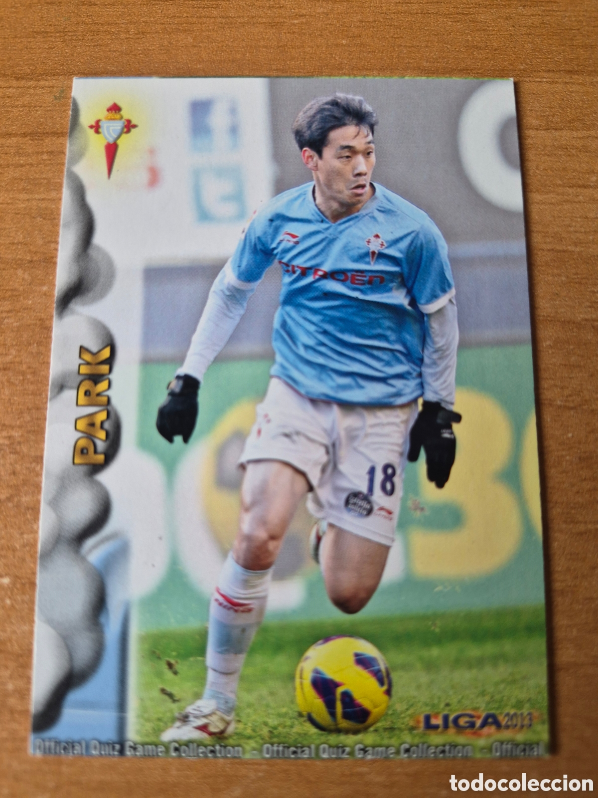 Cromos de f&uacute;tbol: 1310 PARK CELTA MUNDICROMO 2012 2013