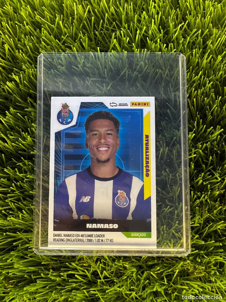 Cromos de f&uacute;tbol: N&ordm; 468 Namaso Mercado de Invierno Oporto Futebol Liga Portuguesa 23 24