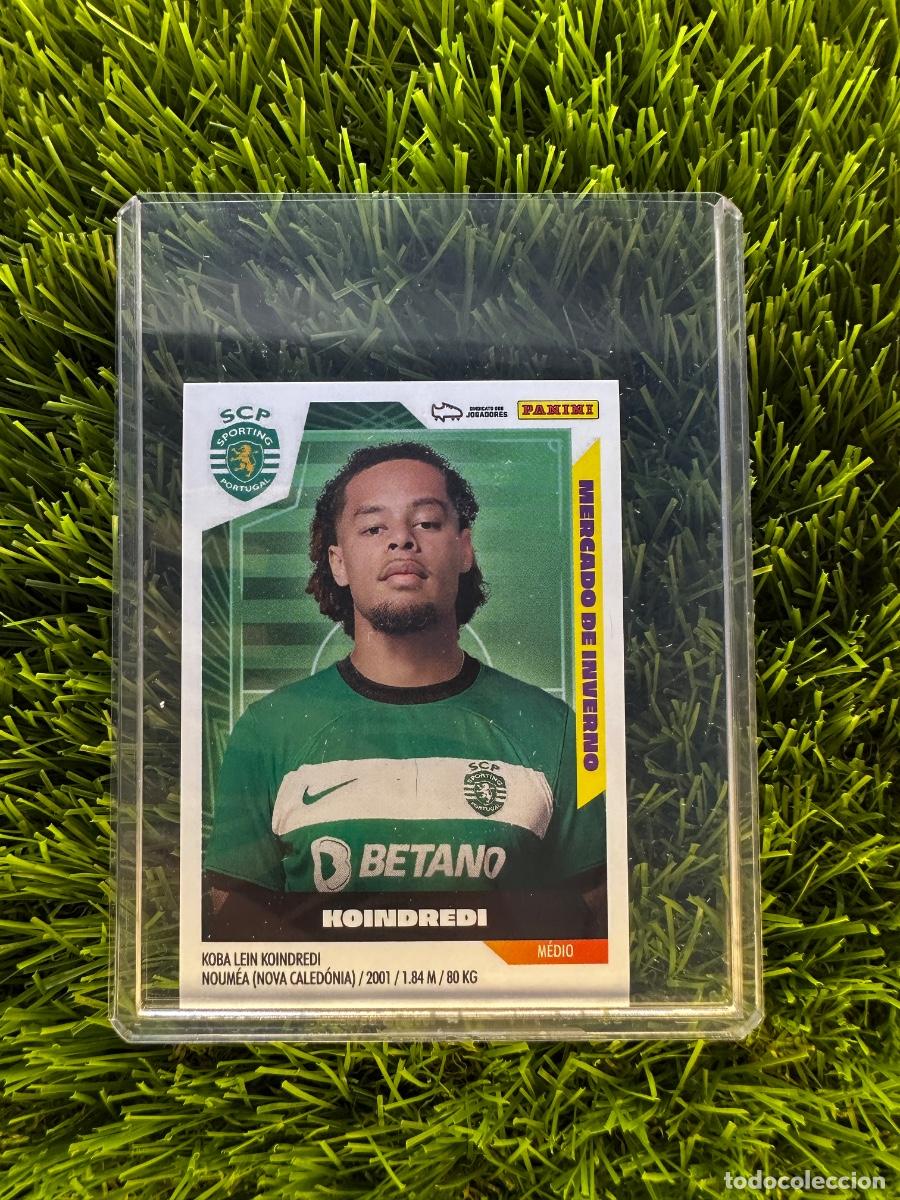 Cromos de f&uacute;tbol: N&ordm; 474 Koindredi Mercado de Invierno Sporting de Lisboa Futebol Liga Portuguesa 23 24