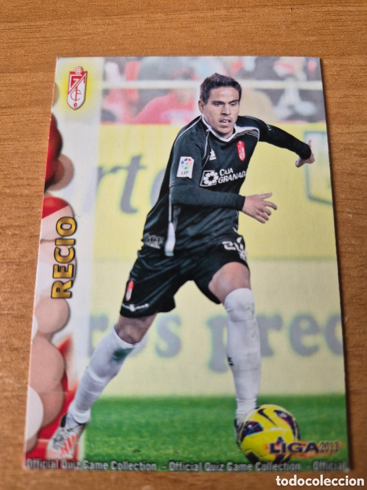 Cromos de f&uacute;tbol: 1300 RECIO GRANADA MUNDICROMO 2012 2013