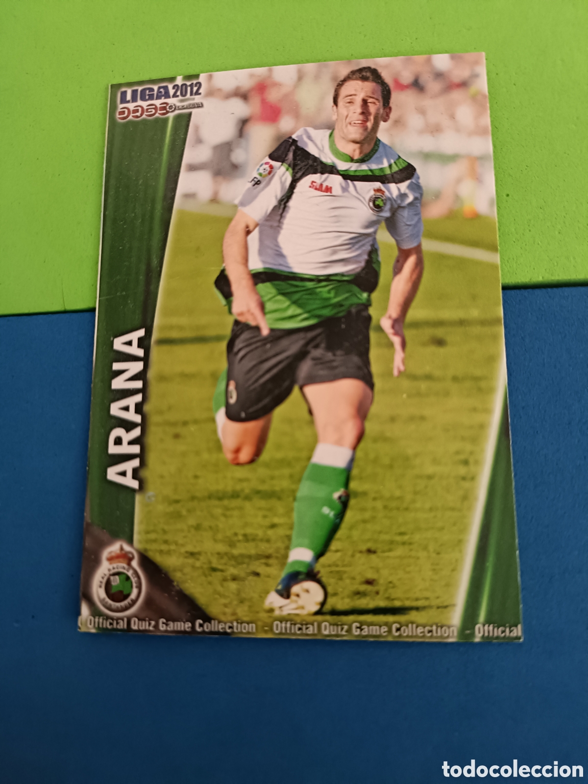 Cromos de f&uacute;tbol: MUNDICROMO 2012 2011 11/12 - 310 Arana RACING SANTANDER