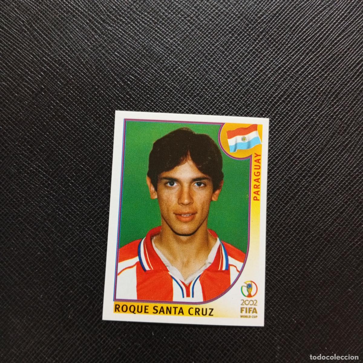 Cromos de f&uacute;tbol: 148 SANTA CRUZ PARAGUAY PANINI 2002 MUNDIAL KOREA FUTBOL 02 CROMO - SIN PEGAR - A156 PG433