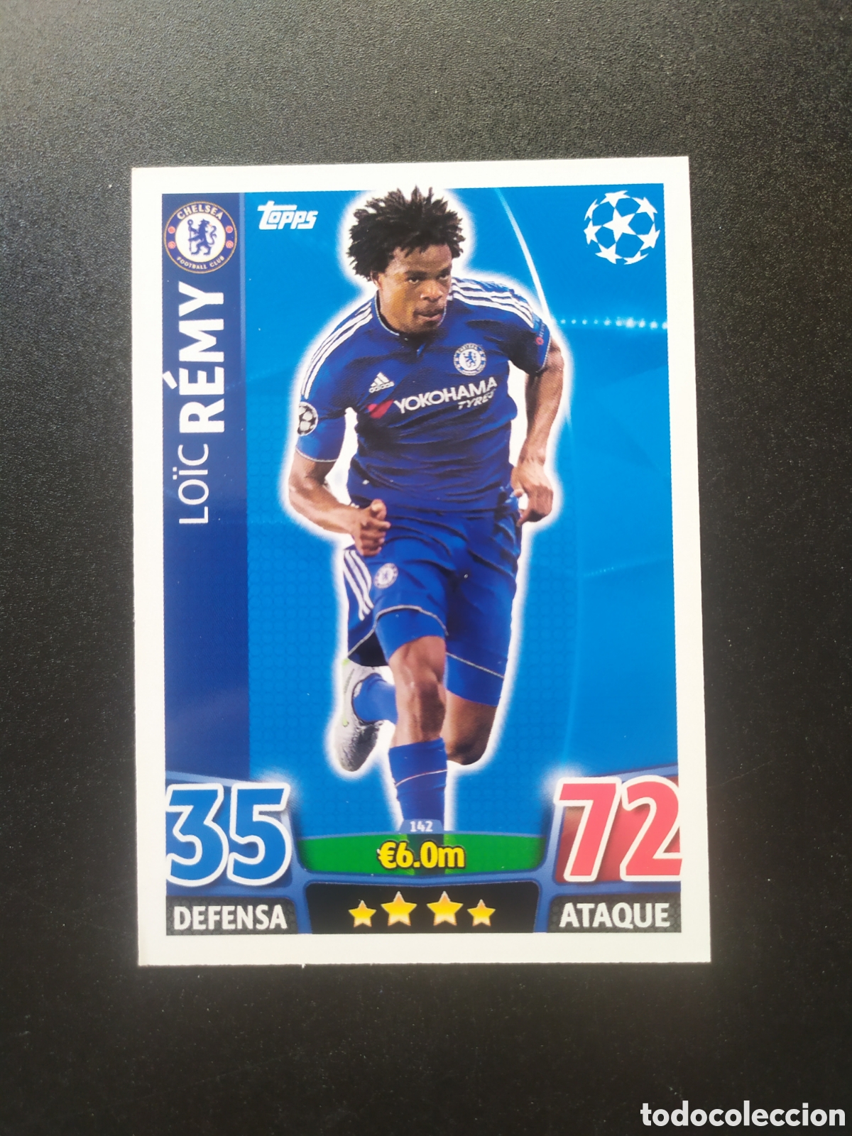 Cromos de f&uacute;tbol: UEFA Champions match attax topps 2015 2016 15 16 Remy n&deg; 142 Chelsea