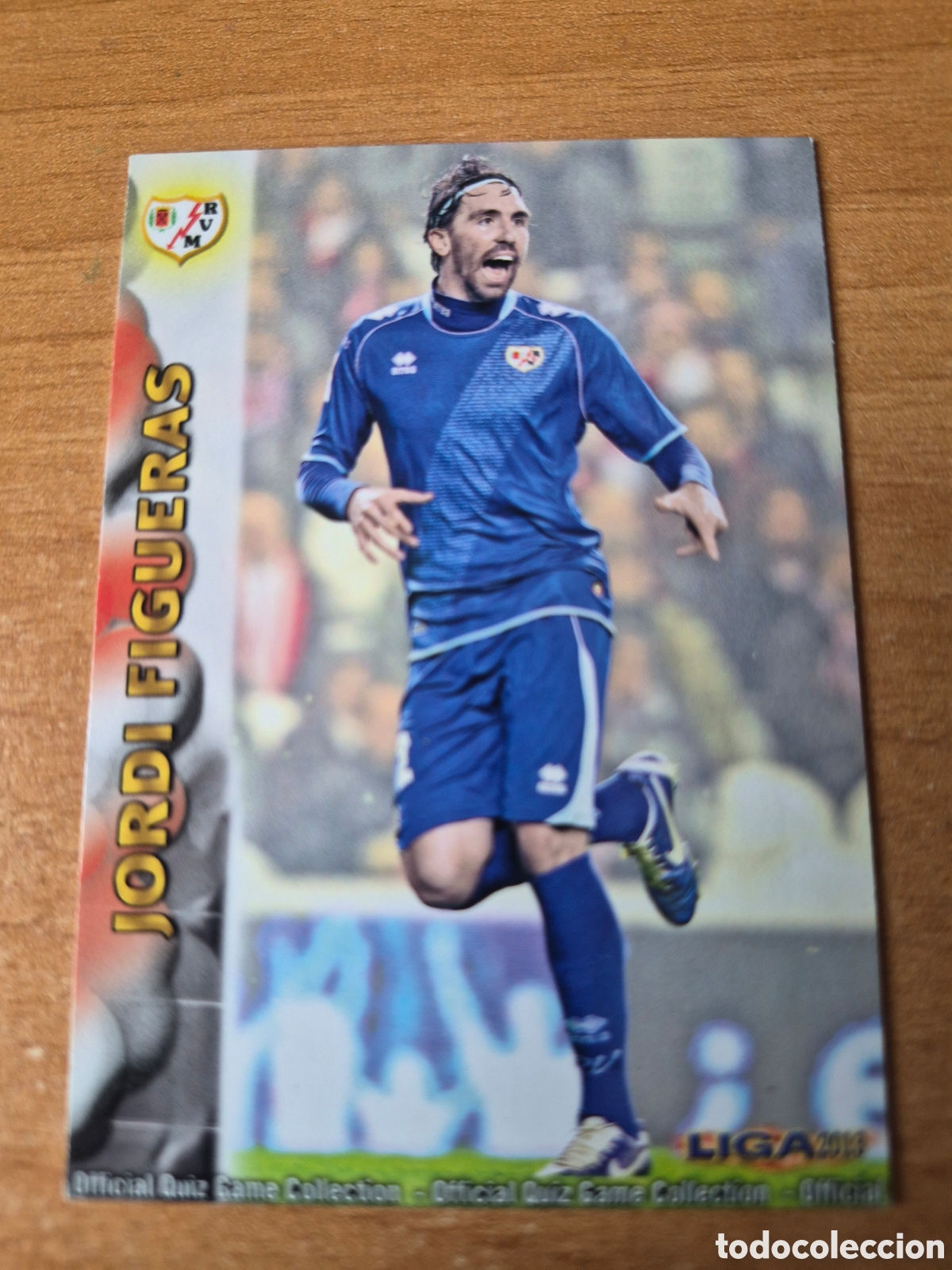 Cromos de f&uacute;tbol: 1286 JORDI FIGUERAS RAYO VALLECANO MUNDICROMO 2012 2013