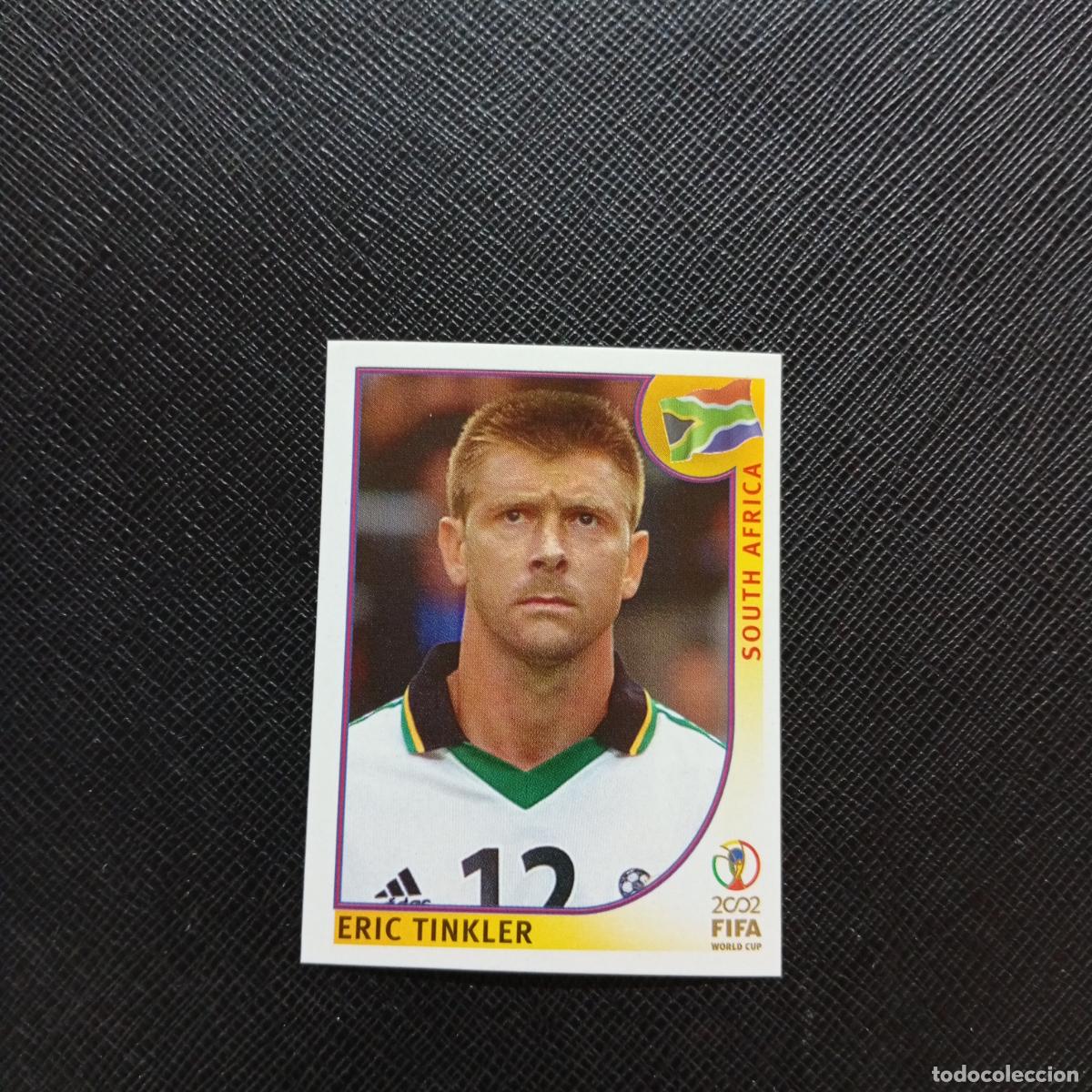 Cromos de f&uacute;tbol: 164 ERIC TINKLER SOUTH AFRICA PANINI 2002 MUNDIAL KOREA FUTBOL 02 CROMO - SIN PEGAR - A156 PG442
