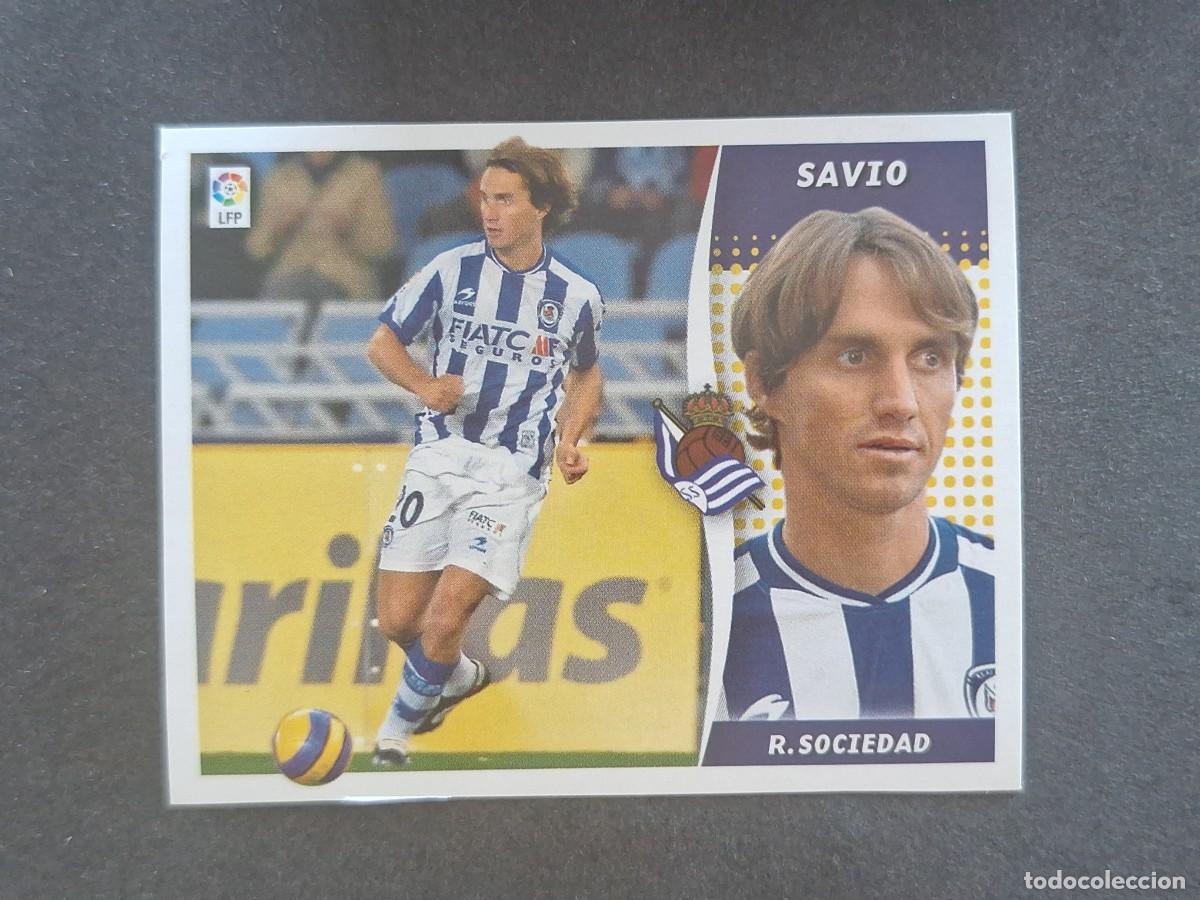 Cromos de f&uacute;tbol: L7 SAVIO REAL SOCIEDAD MERCADO INVIERNO LIGA ESTE 2006 2007 06 07 NUNCA PEGADO SIN PEGAR