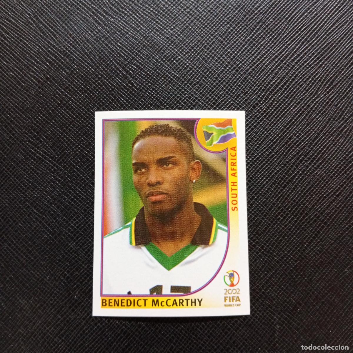 Cromos de f&uacute;tbol: 168 McCARTHY SOUTH AFRICA PANINI 2002 MUNDIAL KOREA FUTBOL 02 CROMO - SIN PEGAR - A156 PG442