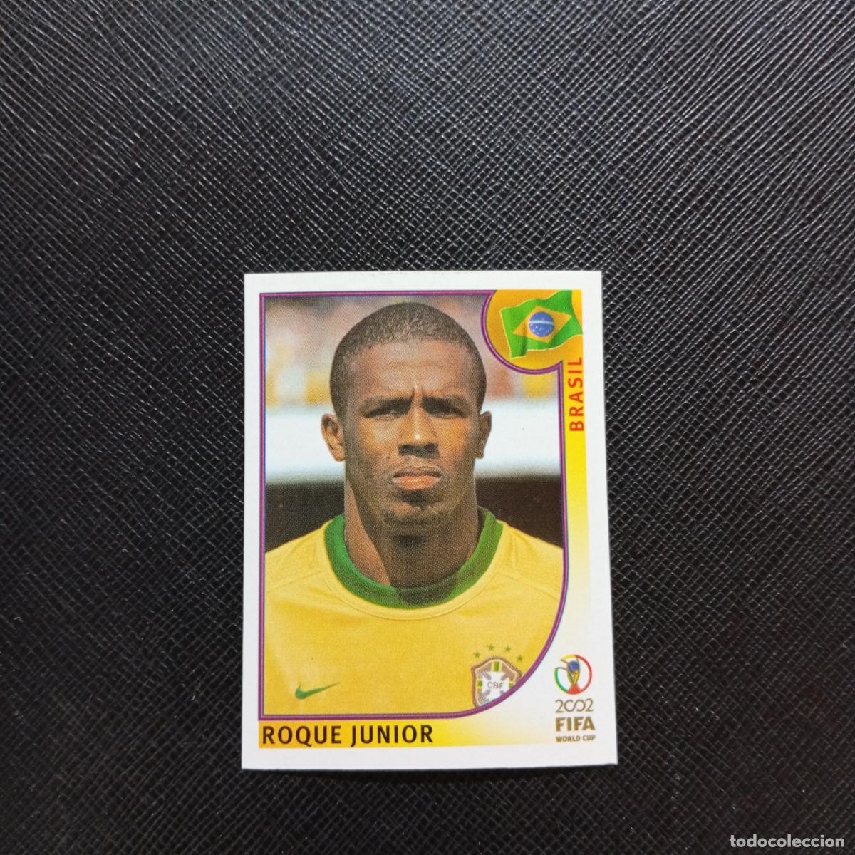 Cartes &agrave; collectionner de Football: 174 ROQUE JUNIOR BRASIL PANINI 2002 MUNDIAL KOREA FUTBOL 02 CROMO - SIN PEGAR - A156 PG451