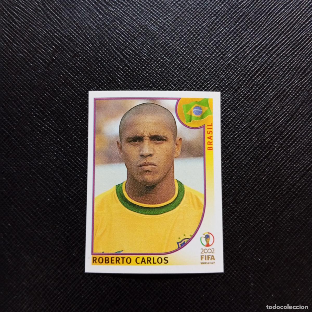 Cartes &agrave; collectionner de Football: 176 ROBERTO CARLOS BRASIL PANINI 2002 MUNDIAL KOREA FUTBOL 02 CROMO - SIN PEGAR - A156 PG451