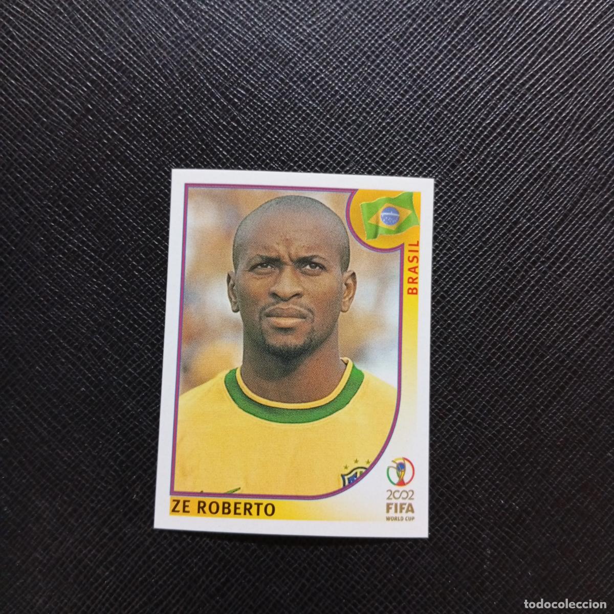 Cartes &agrave; collectionner de Football: 177 ZE ROBERTO BRASIL PANINI 2002 MUNDIAL KOREA FUTBOL 02 CROMO - SIN PEGAR - A156 PG451