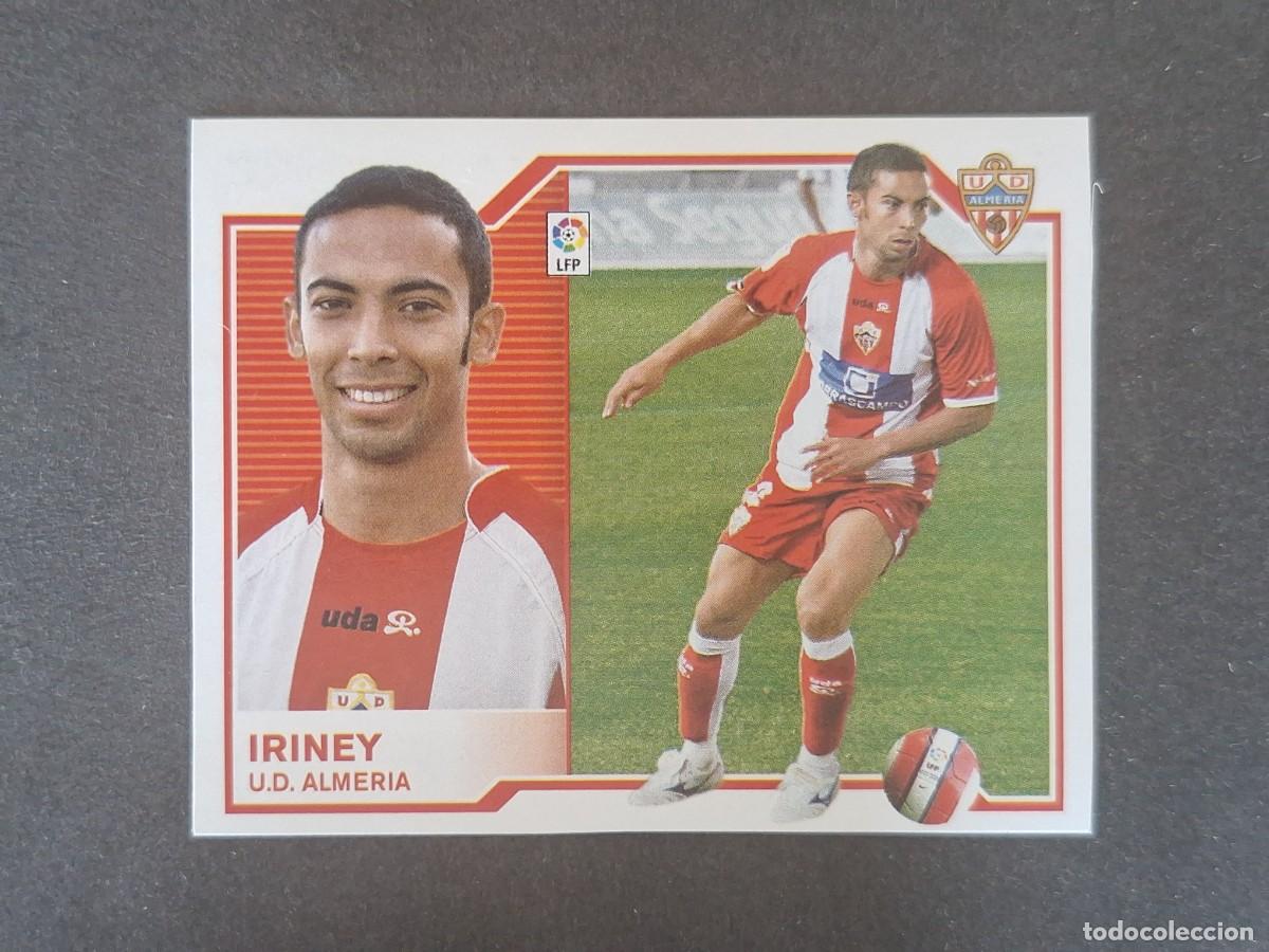 Cartes &agrave; collectionner de Football: L7 IRINEY U. D. ALMERIA MERCADO INVIERNO LIGA ESTE 2007 2008 07 08 NUNCA PEGADO SIN PEGAR
