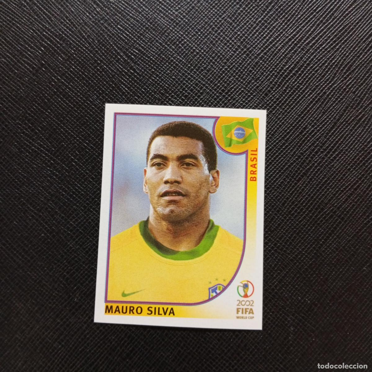Cartes &agrave; collectionner de Football: 179 MAURO SILVA BRASIL PANINI 2002 MUNDIAL KOREA FUTBOL 02 CROMO - SIN PEGAR - A156 PG451