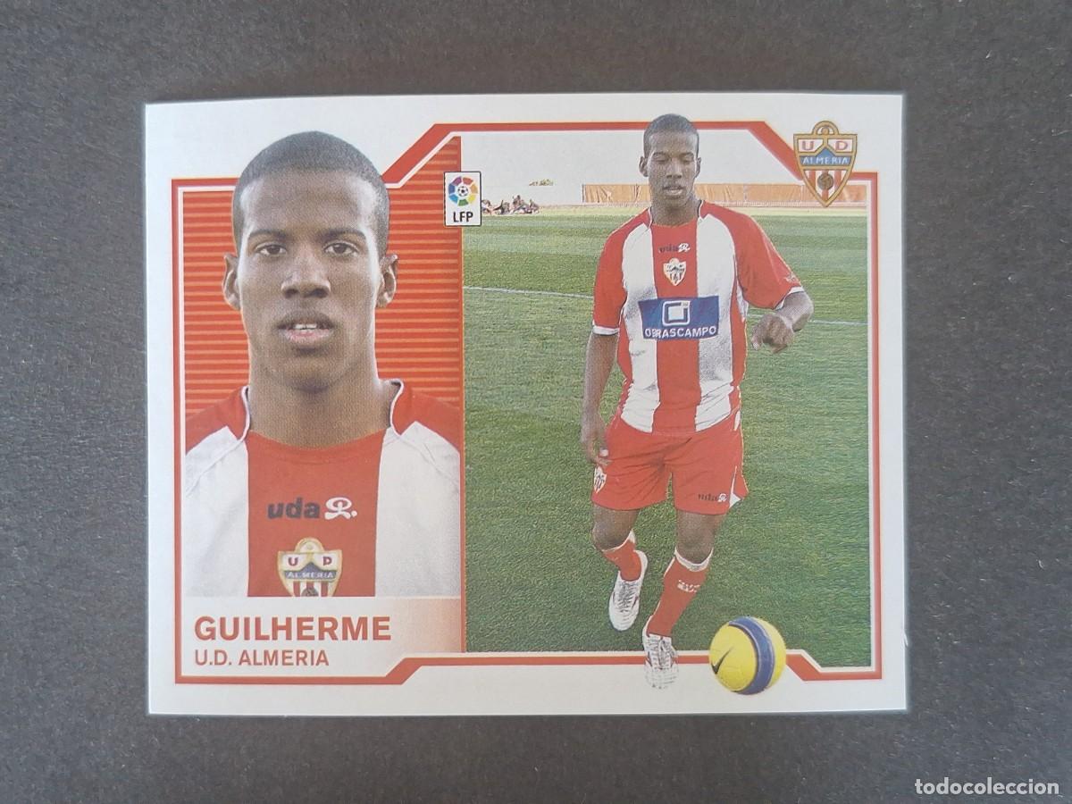Fu&szlig;ball-Sticker: L7 GUILHERME U. D. ALMERIA MERCADO INVIERNO LIGA ESTE 2007 2008 07 08 NUNCA PEGADO SIN PEGAR