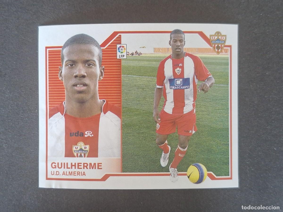 Fu&szlig;ball-Sticker: L7 GUILHERME U. D. ALMERIA MERCADO INVIERNO LIGA ESTE 2007 2008 07 08 NUNCA PEGADO SIN PEGAR