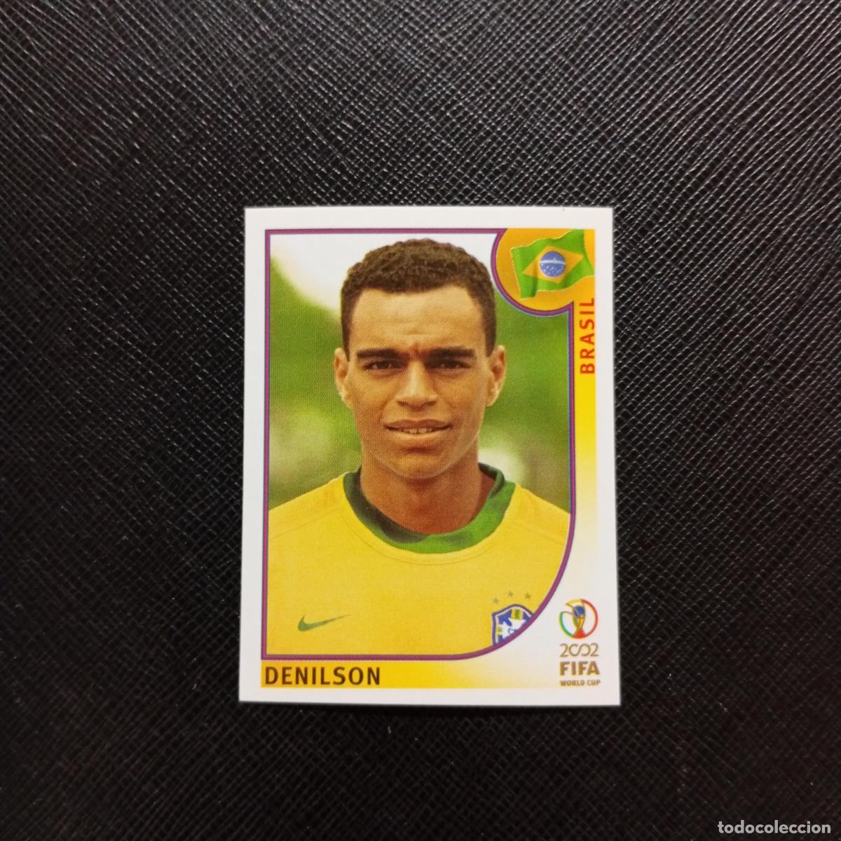 Cromos de f&uacute;tbol: 182 DENILSON BRASIL PANINI 2002 MUNDIAL KOREA FUTBOL 02 CROMO - SIN PEGAR - A156 PG451