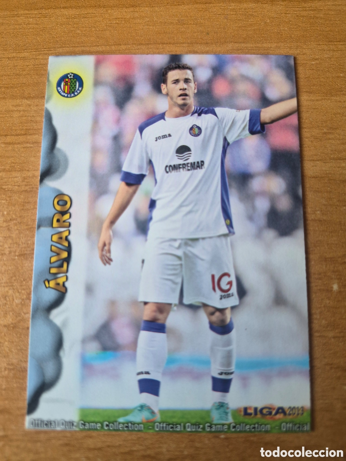 Cromos de f&uacute;tbol: 1275 ALVARO GETAFE MUNDICROMO 2012 2013