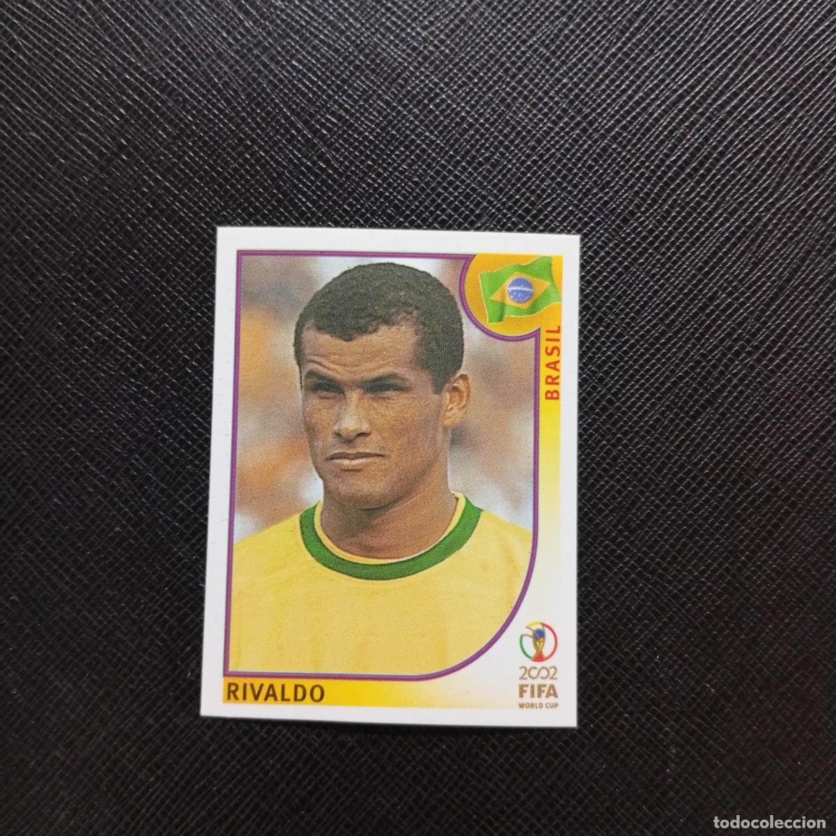 Cromos de f&uacute;tbol: 183 RIVALDO BRASIL PANINI 2002 MUNDIAL KOREA FUTBOL 02 CROMO - SIN PEGAR - A156 PG451