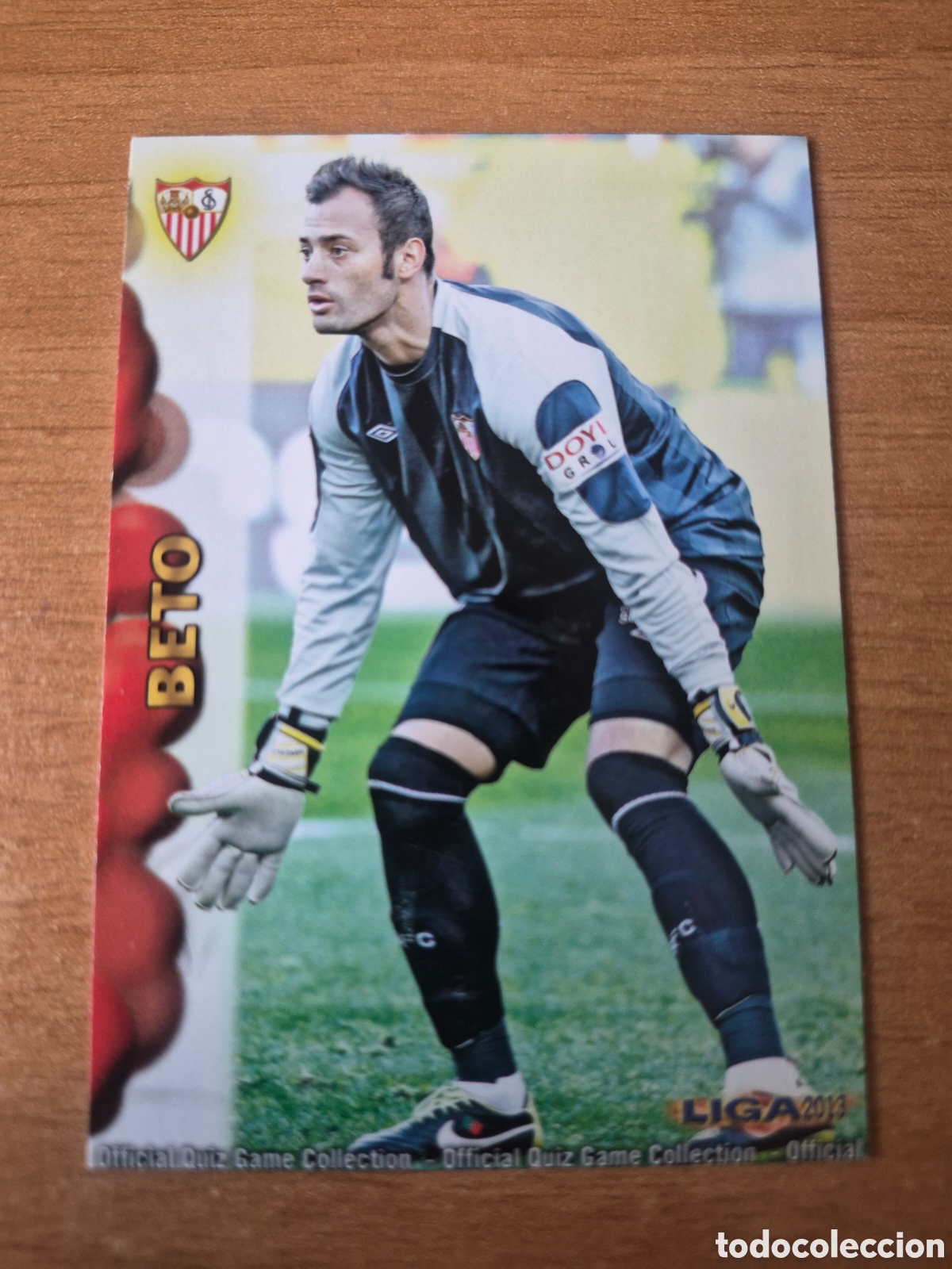 Cromos de f&uacute;tbol: 1272 BETO SEVILLA MUNDICROMO 2012 2013