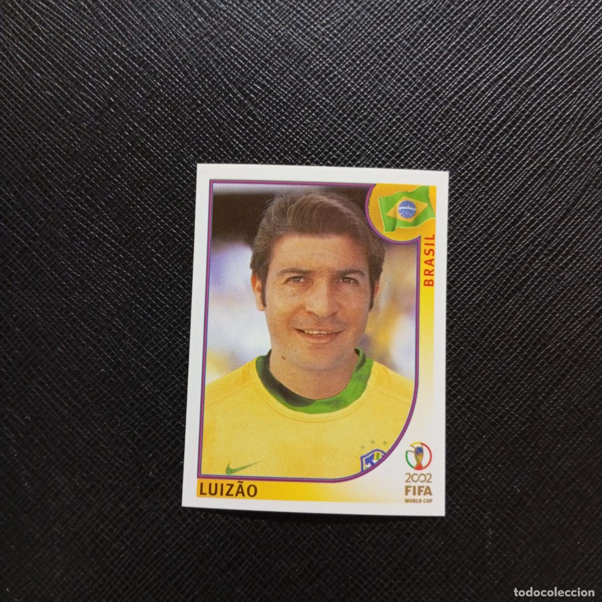 Cromos de f&uacute;tbol: 185 LUIZAO BRASIL PANINI 2002 MUNDIAL KOREA FUTBOL 02 CROMO - SIN PEGAR - A156 PG451