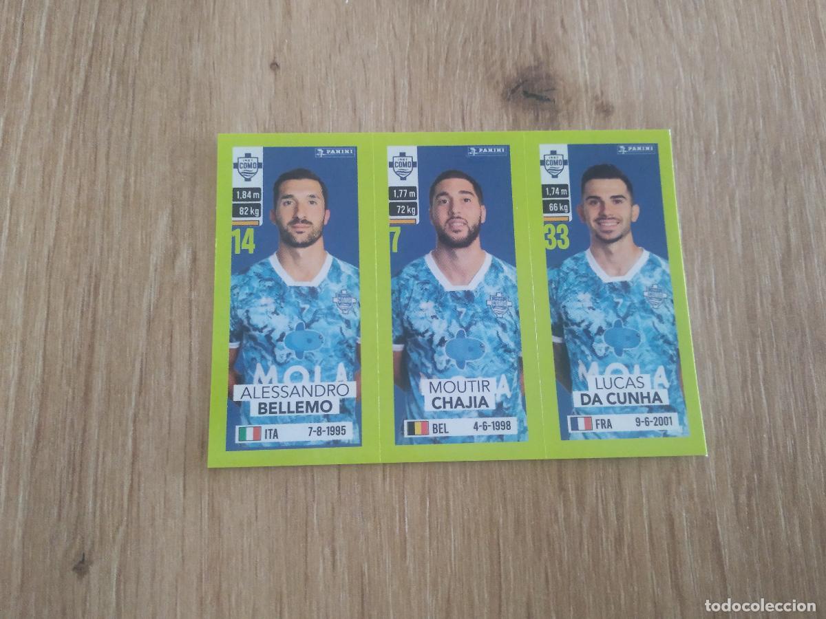 Cromos de f&uacute;tbol: 552 BELLEMO CHAJIA DA CUNHA COMO COMO CROMO FUTBOL PANINI LIGA ITALIA 23-24 CALCIATORI 2023-2024