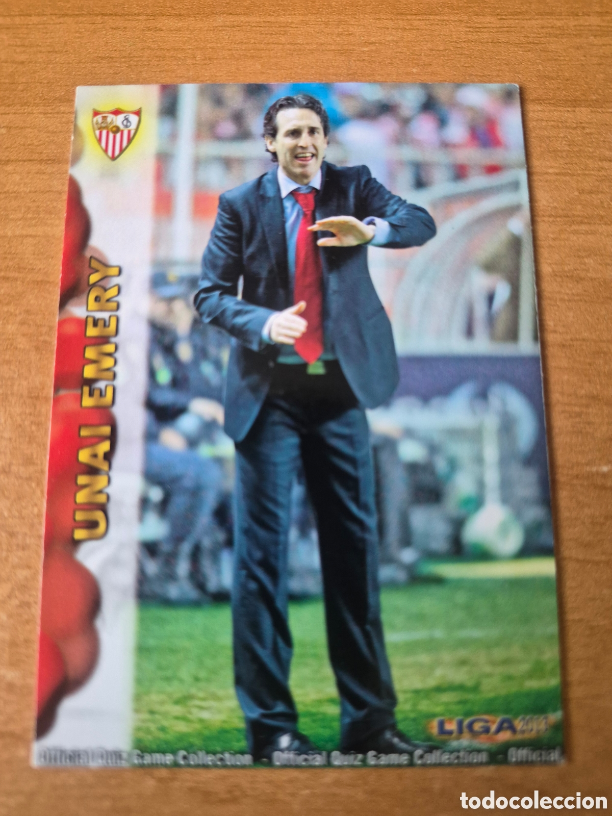 Cromos de f&uacute;tbol: 1271 UNAI EMERY SEVILLA MUNDICROMO 2012 2013