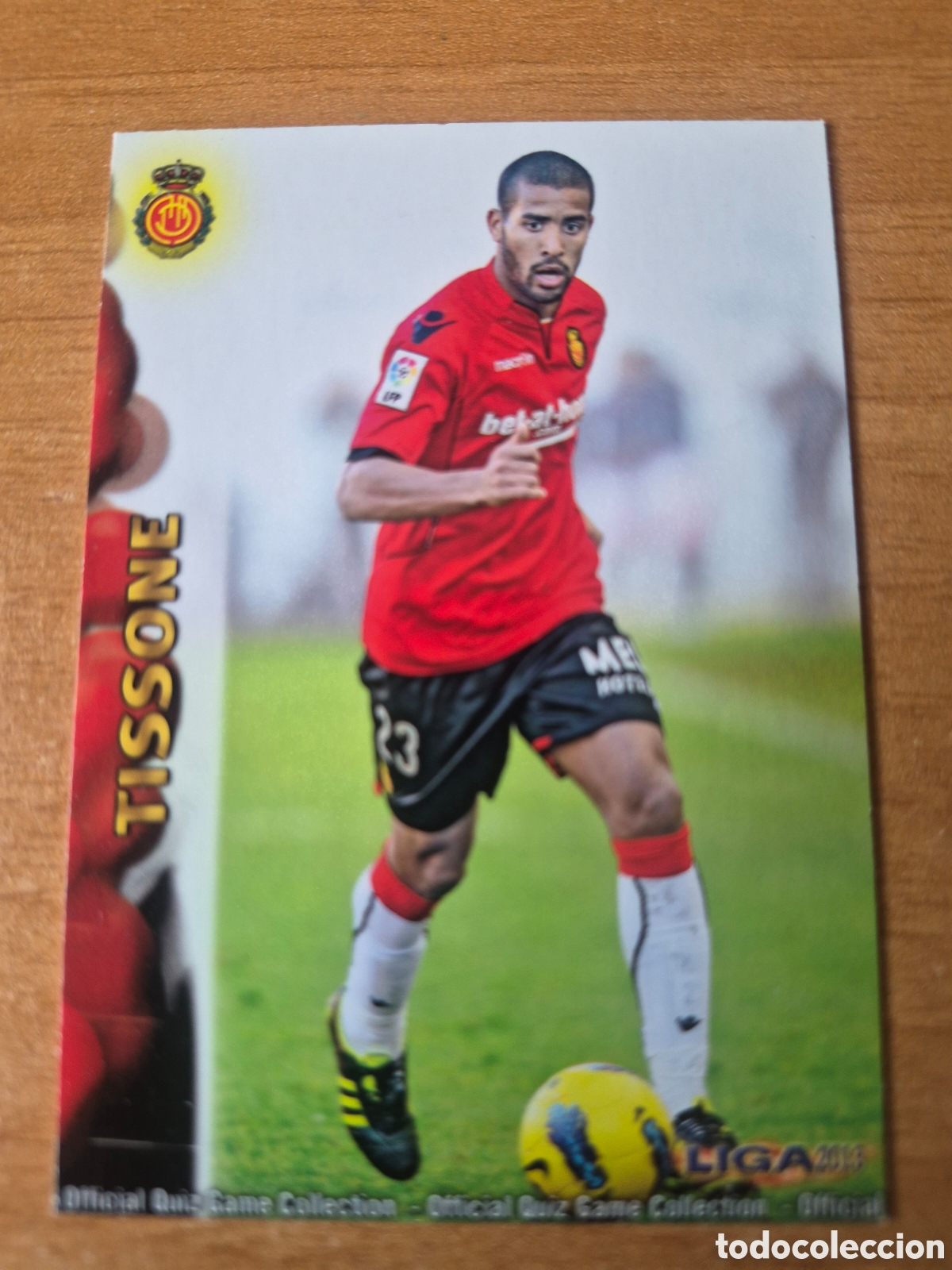 Cromos de f&uacute;tbol: 1270 TISSONE MALLORCA MUNDICROMO 2012 2013