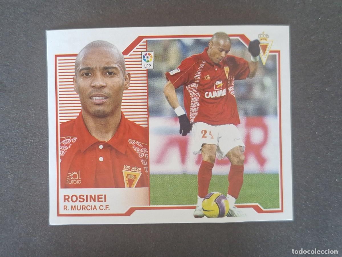Cromos de f&uacute;tbol: L7 ROSINEI REAL MURCIA C. F. MERCADO INVIERNO LIGA ESTE 2007 2008 07 08 NUNCA PEGADO SIN PEGAR