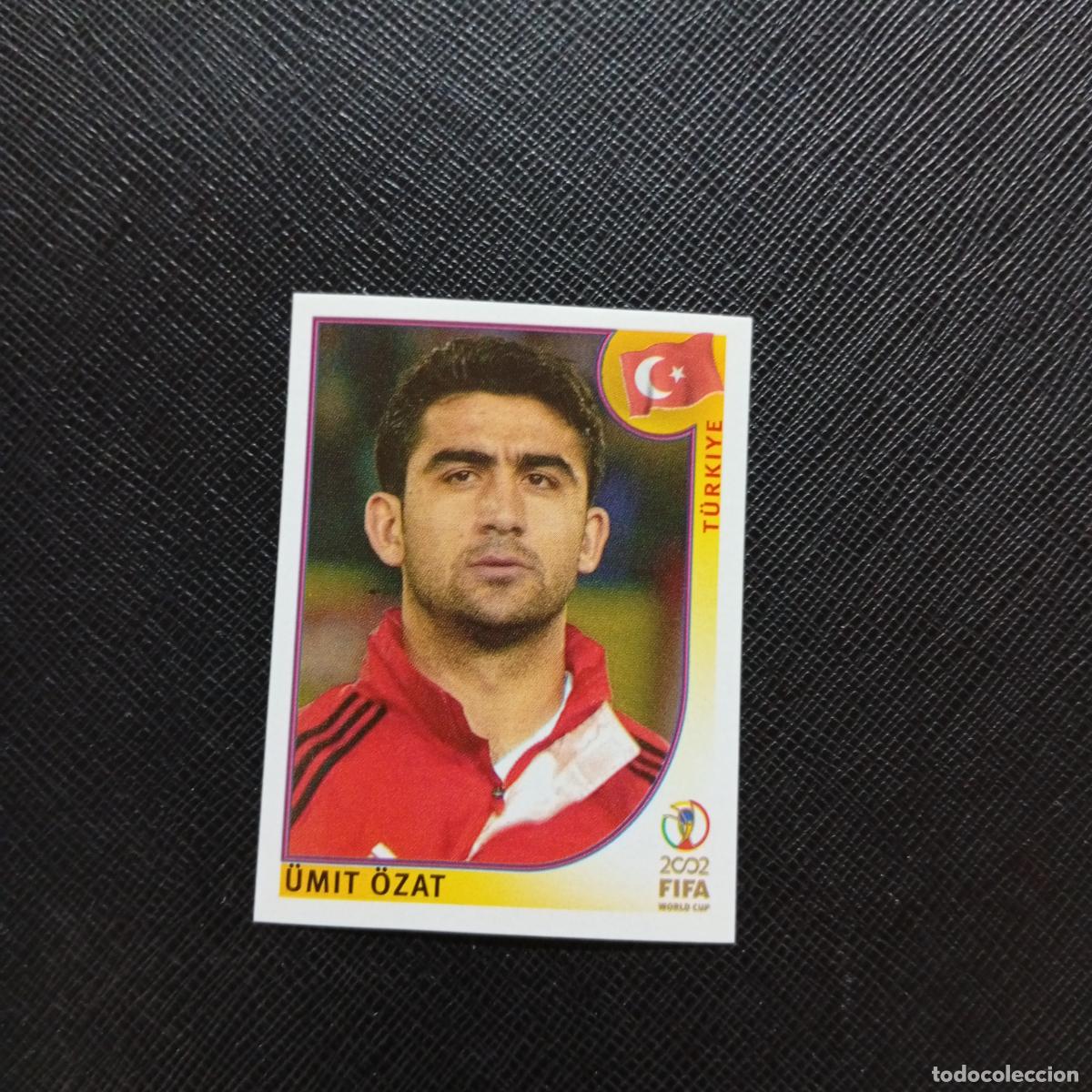 Cromos de f&uacute;tbol: 191 UMIT OZAT TURQUIA PANINI 2002 MUNDIAL KOREA FUTBOL 02 CROMO - SIN PEGAR - A156 PG460