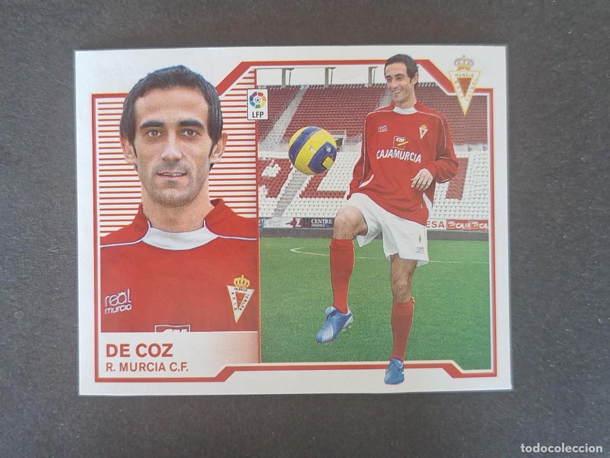 Cromos de f&uacute;tbol: L7 DE COZ REAL MURCIA C. F. MERCADO INVIERNO LIGA ESTE 2007 2008 07 08 NUNCA PEGADO SIN PEGAR