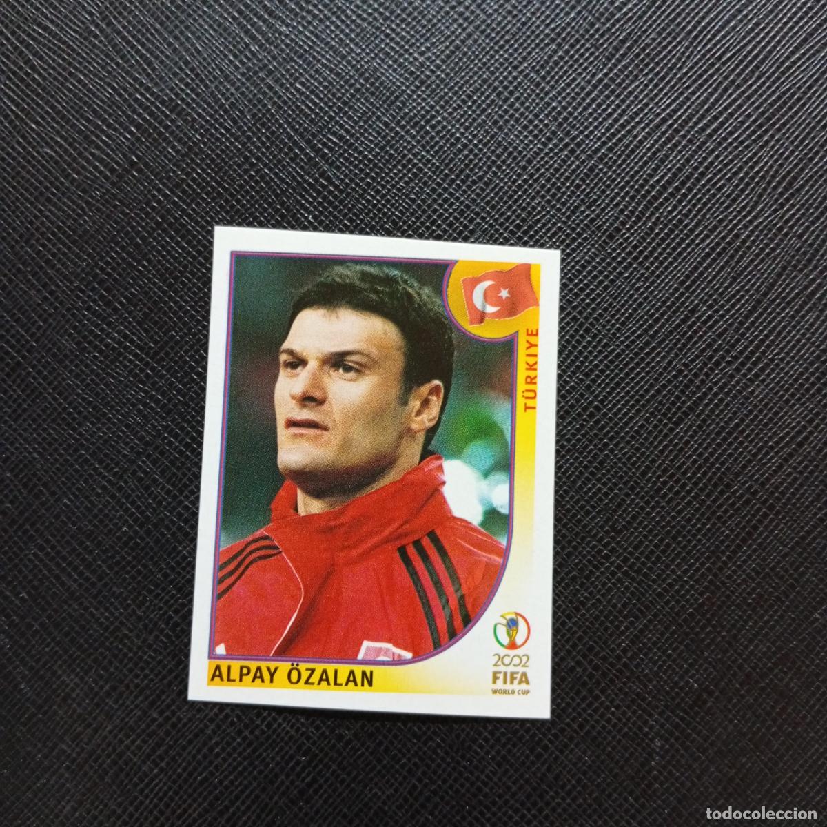 Cromos de f&uacute;tbol: 192 ALPAY OZALAN TURQUIA PANINI 2002 MUNDIAL KOREA FUTBOL 02 CROMO - SIN PEGAR - A156 PG460