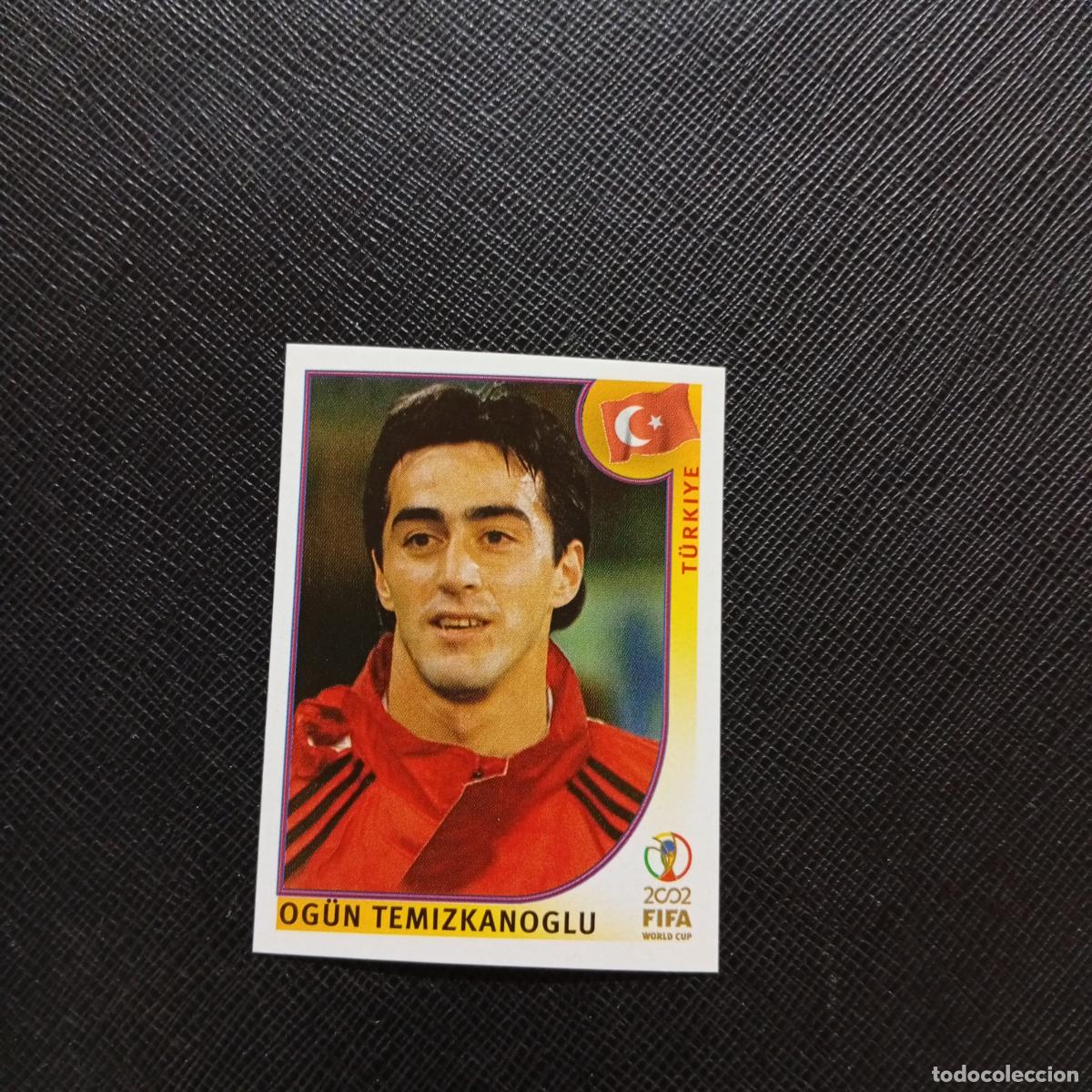Cromos de f&uacute;tbol: 193 OGUN TEMIZKANOGLU TURQUIA PANINI 2002 MUNDIAL KOREA FUTBOL 02 CROMO - SIN PEGAR - A156 PG469